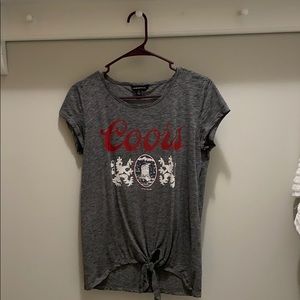 Rock & Republic Coor Light Tie Shirt